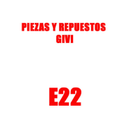 Despiece de las maletas laterales Givi E22, todos los repuestos