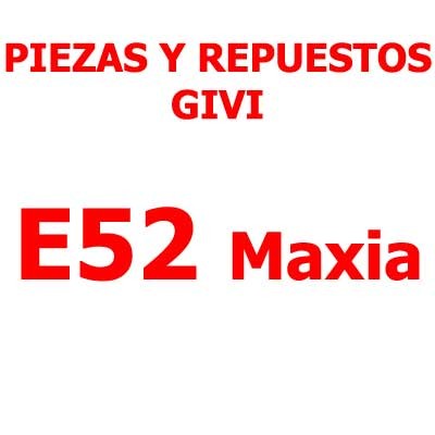 Recambios despiece del baul o maleta Givi E52 Maxia