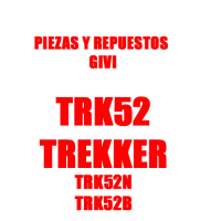 Recambios despiece maleta Givi TRK52 TREKKER