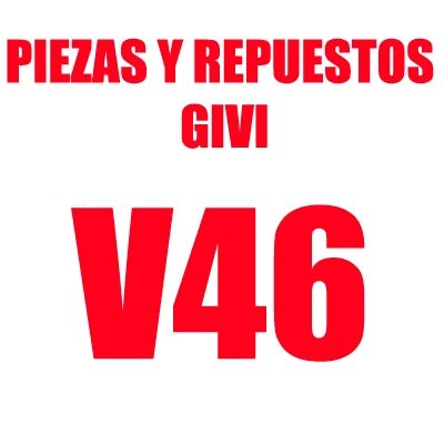 Despiece del baul trasero Givi V46, todos los repuestos