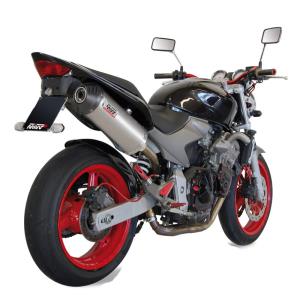 Escape oval titanio honda hornet 600 03-06