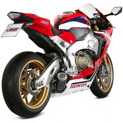 escape mivv mk3 carbono posicion baja honda cbr 1000 rr 17-19