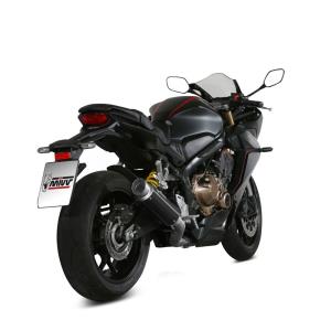 Escape completo gp acero negro honda CBR650R,CB650R 19-23 mivv