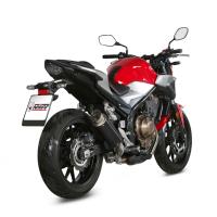Escape gp pro acero negro honda cb500f 19-24