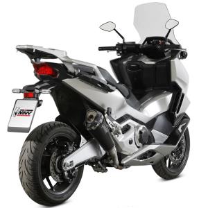 Escape Mivv delta black Honda Forza 750 21-