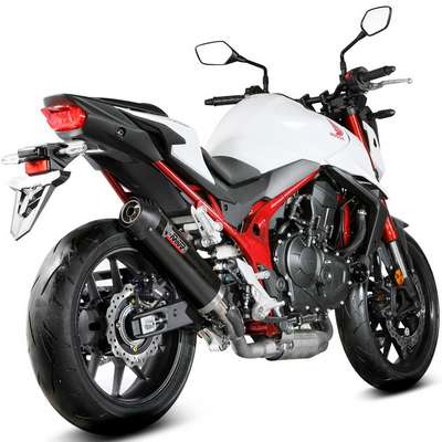 escape mivv oval carbono honda cb750 hornet 23-