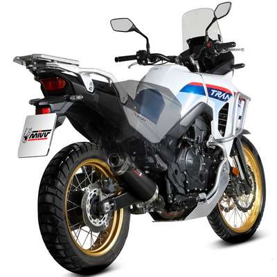 escape mivv oval negro honda xl750 transalp 23-