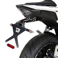 Portamatriculas Barracuda para Honda CB 500F 16-22 y Honda CBR 500R 16-21 Â· 2