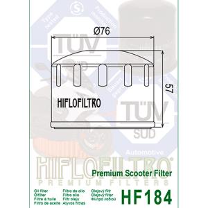 Filtro de aceite Hiflo HF184 para Aprilia, Peugeot, Piaggio Â· 2