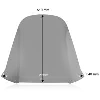 Cupula standard Honda cn 250/spazio/helix 87-00 Â· 2