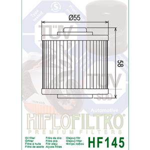 Filtro de aceite Hiflo HF145 para Aprilia, Yamaha, Keeway Â· 2