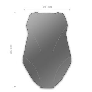 Cupula aerosport Barracuda Honda XAdv 750 21- Ahumada Oscura Â· 2