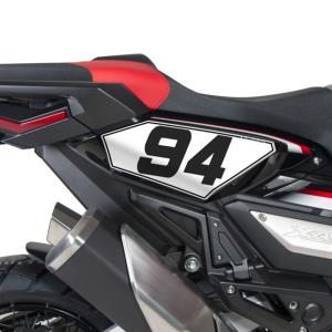 Porta numero ahesivo barracuda honda x-adv 750