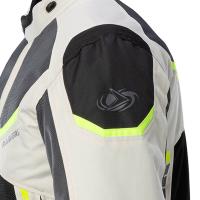 Chaqueta moto verano hombre Rainers modelo JEREZ Gris Â· 3