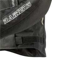 Chaqueta moto verano hombre Rainers modelo JEREZ Negro y fluor Â· 3