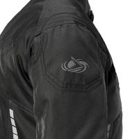 Chaqueta moto verano hombre Rainers modelo JEREZ Negro Â· 2