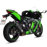 escape mivv sport slip-on suono negro kawasaki zx-10r 2016-