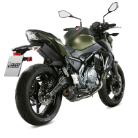 Escape mivv completo sport oval kawasaki z650 17-23