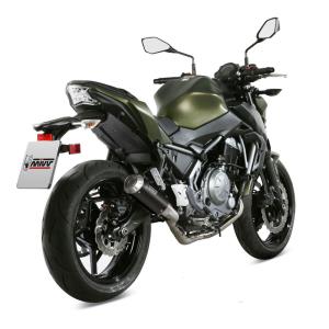 Escape MK3 acero negro Kawasaki Ninja-Z 650 17-23