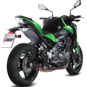 Escape Mivv doble salida negro kawasaki Z900-A2