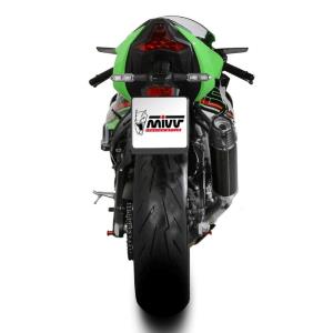 Escape Mivv AK-1 Carbono con tapa de carbono KAWASAKI ZX-6 R 636 21- Â· 2