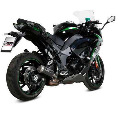 escape mivv mk3 carbono kawasaki ninja 1000 sx - tourer 20-