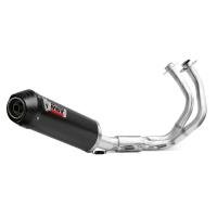 Escape completo Mivv OVAL carbono Kawasaki Ninja/Z 650 24+ Â· 3