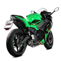 Escape Mivv DELTA RACE acero negro Kawasaki Ninja/Z 650 24+
