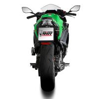Escape completo Mivv DELTA RACE acero negro Kawasaki Ninja/Z 650 24+ Â· 3