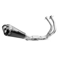 Escape completo Mivv DELTA RACE acero negro Kawasaki Ninja/Z 650 24+ Â· 4