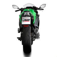 Escape completo Mivv GP PRO carbono Kawasaki Ninja/Z 650 24+ Â· 3