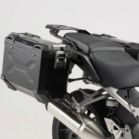 Maletas con soportes SwMotech TRAX ADV Honda VFR800X Crossrunner 15- Negro