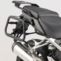 Maletas con soportes SwMotech TRAX ADV Honda VFR800X Crossrunner 15- Plata Â· 2