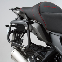 Maletas con soportes SwMotech TRAX ADV Honda VFR1200X Crosstourer 11- Negro Â· 2