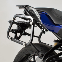 Maletas con soportes SwMotech TRAX ADV Yamaha MT07 Tracer 16- Negro Â· 2