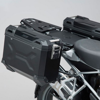Maleta lateral aluminio SwMotech TRAX ADV Bmw R1200GS y Adventure 2013- Negro Â· 2