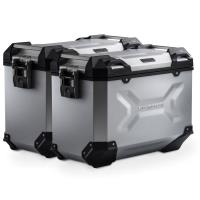 Maletas con soportes SwMotech TRAX ADV Ducati Multistrada V2S 24- Plata