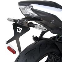 Portamatriculas Barracuda intermitentes originales Kawasaki Z650 17+