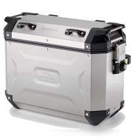 Maleta Kappa KVoyager 37 litros de aluminio natural