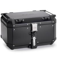 Baul Kappa aluminio KVoyager Monokey 58L Color Negro