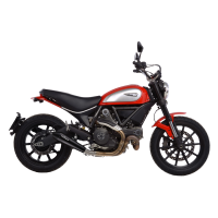 Escape Leovince Ducati Scrambler 800 15-16 Gp Style Negro