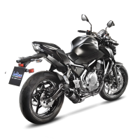 Escape Completo Carbono Leovince Kawasaki Ninja 650-Z650 17-20 Â· 3