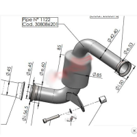 Supresor catalizador Leovince Ktm Duke y RC 125-390 2017-20 Â· 3