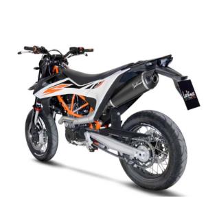 Escape Leovince NERO Acero Inox KTM 690 19-20
