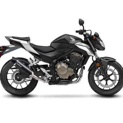 Escape Honda CB500F-X,CBR500R 16-18 carbono