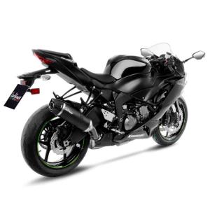 Escape Leovince Kawasaki ZX6R Ninja 19-20 carbono