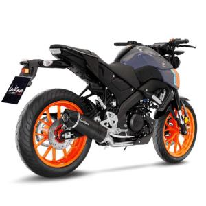 Escape completo carbono Yamaha MT125/YZFR 125 (2021-2022) Leovince