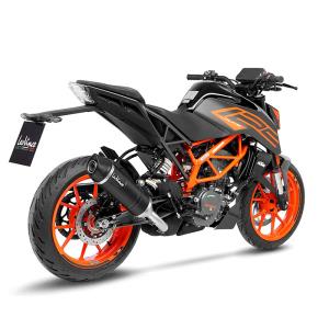 Escape LV One Evo acero negro KTM 125-390 21-