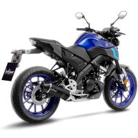 Escape ONE EVO BLACK EDITION no homologado YAMAHA MT-125 / XSR 125 / YZF-R125 2025+