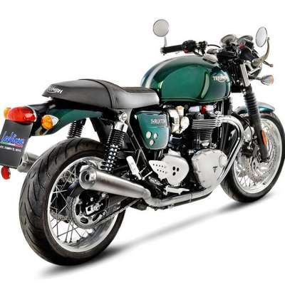 Escape Leovince Triumph Thruxton 16-18 acero
